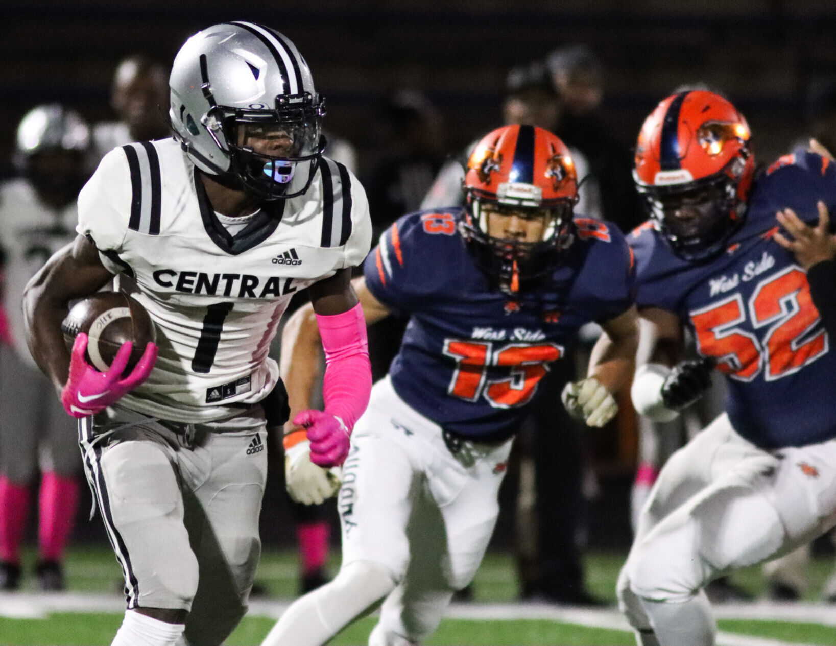 Hammond Central at West Side football